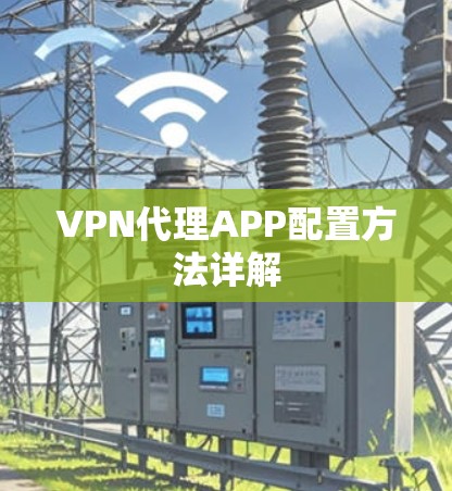 VPN代理APP配置方法详解 VPN代理APP配置方法详解
