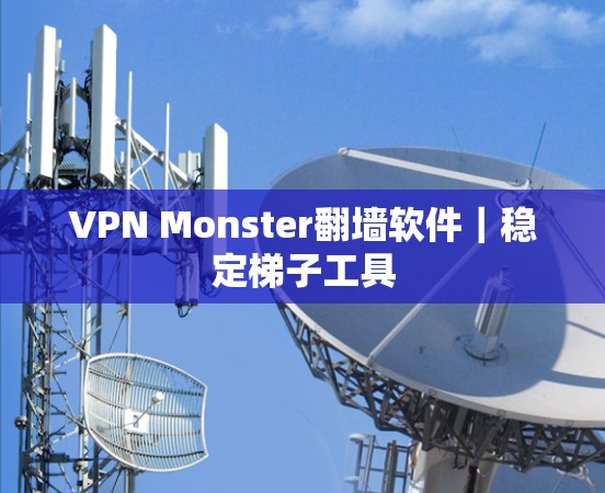 VPN Monster翻墙软件|稳定梯子工具