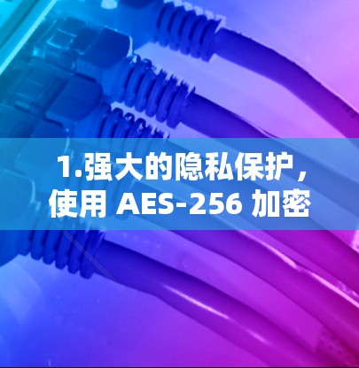 1.强大的隐私保护,使用 AES-256 加密和无日志政策,确保数据安全 1.强大的隐私保护,使用 AES-256 加密和无日志政策,确保数据安全