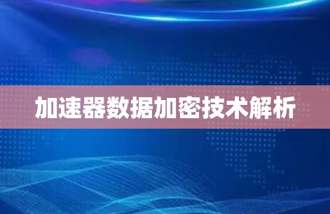 加速器数据加密技术解析 加速器数据加密技术解析
