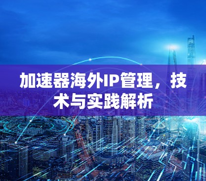 加速器海外IP管理,技术与实践解析 加速器海外IP管理,技术与实践解析