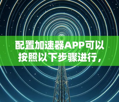 配置加速器APP可以按照以下步骤进行,确保每一步都准确执行,以获得最佳的网络性能和稳定性 配置加速器APP可以按照以下步骤进行,确保每一步都准确执行,以获得最佳的网络性能和稳定性